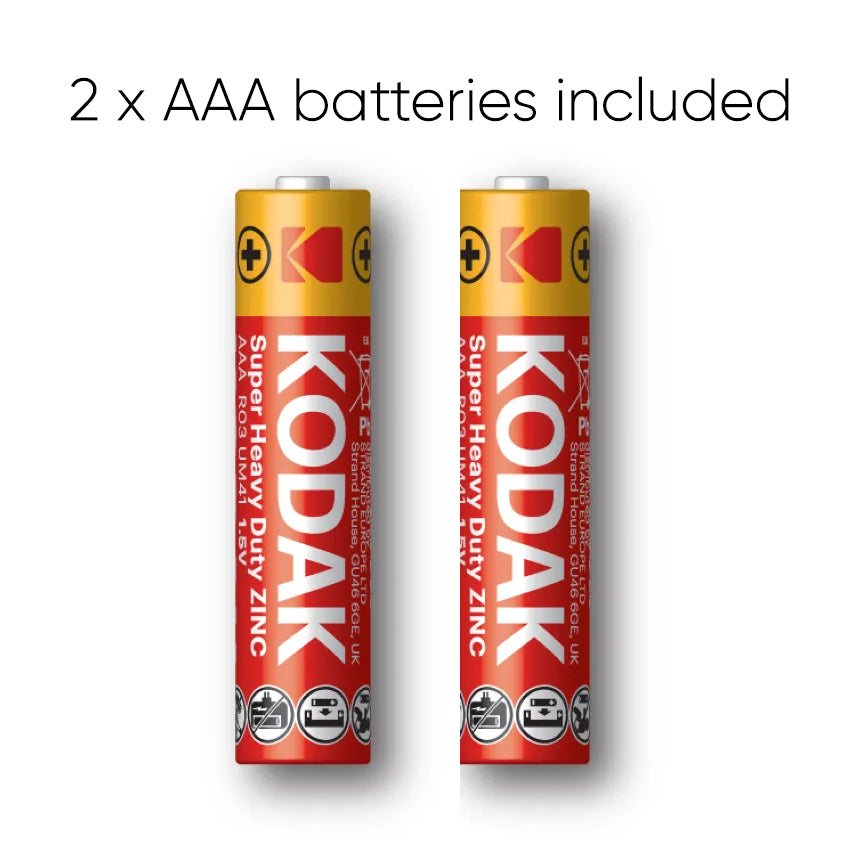 2 batteries