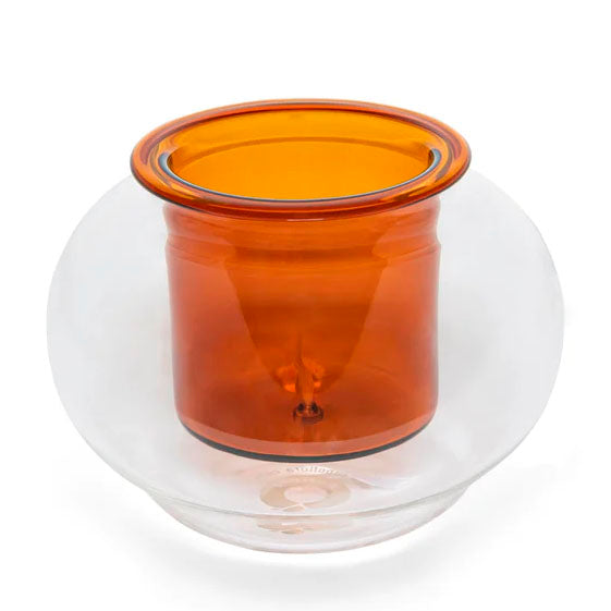 CUP O FLORA Glass Self Watering Pot - Small ROUND (3 colours)