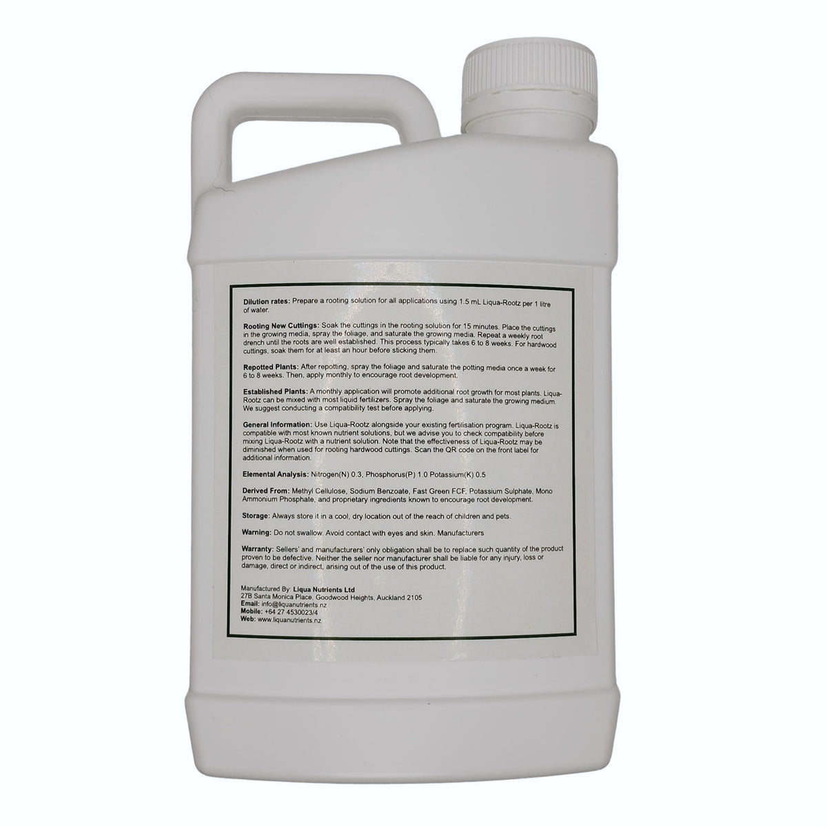 Liqua-Rootz Rooting Concentrate - 200ml (makes over 130 litres)