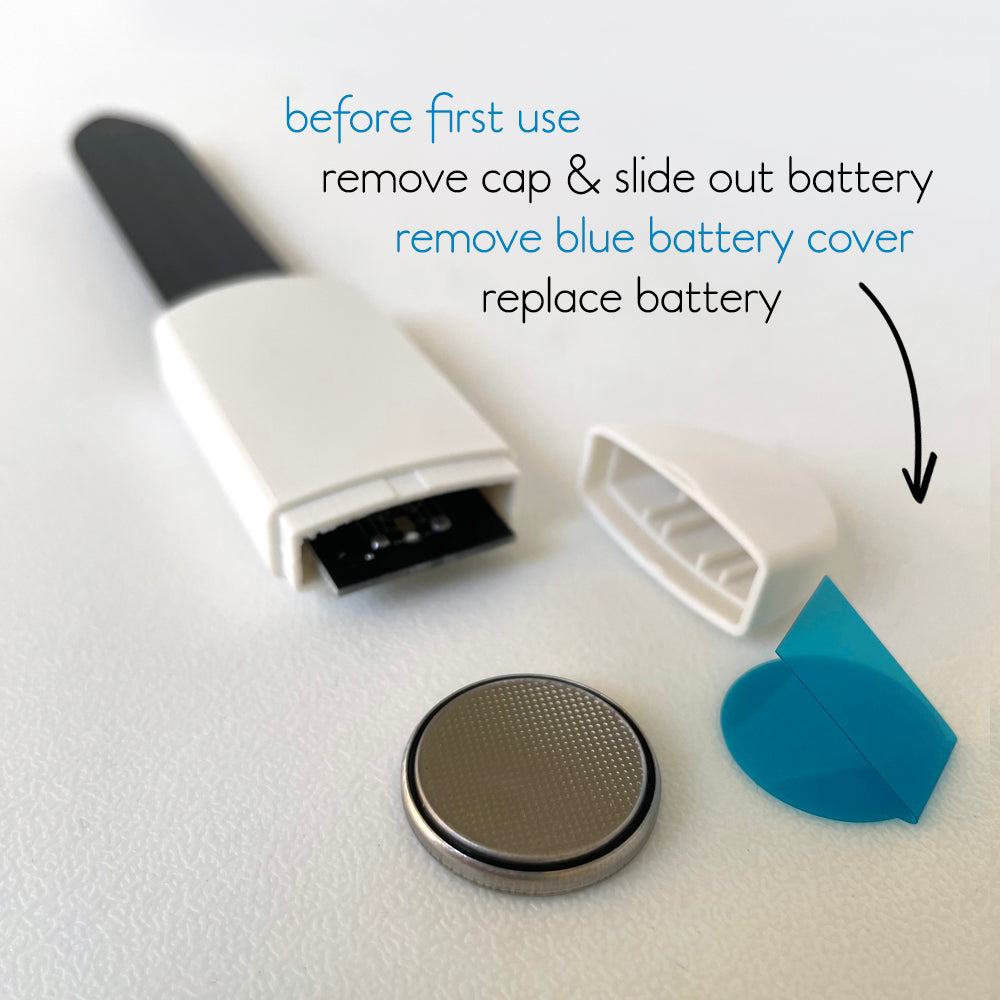 How to set up the crew soil sensor water meter by removing the battery cover before first use