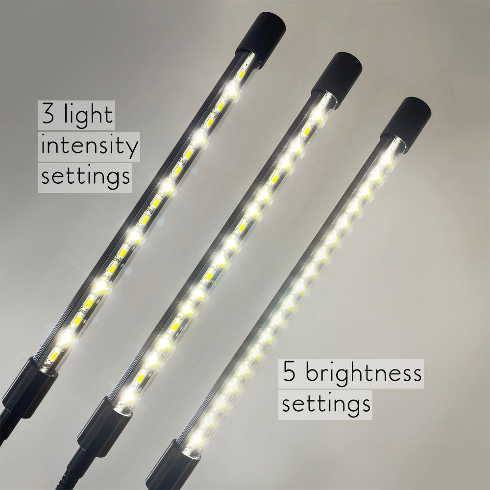 led grow light kit with clip brightness