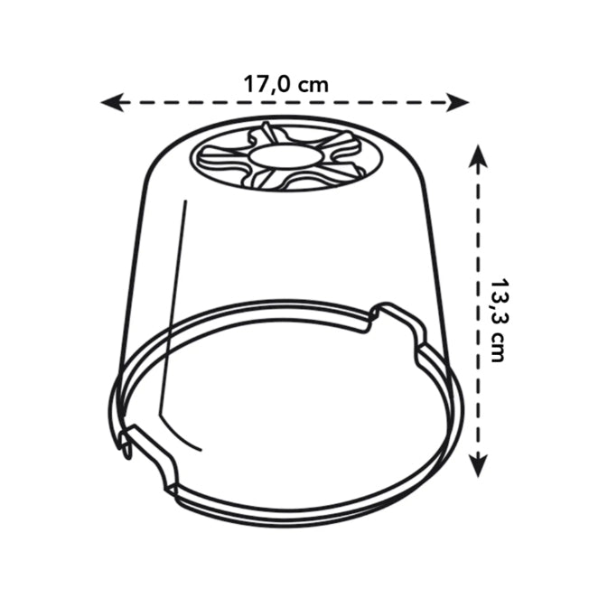 Elho Growhouse Dome Clear - Large (30cm)