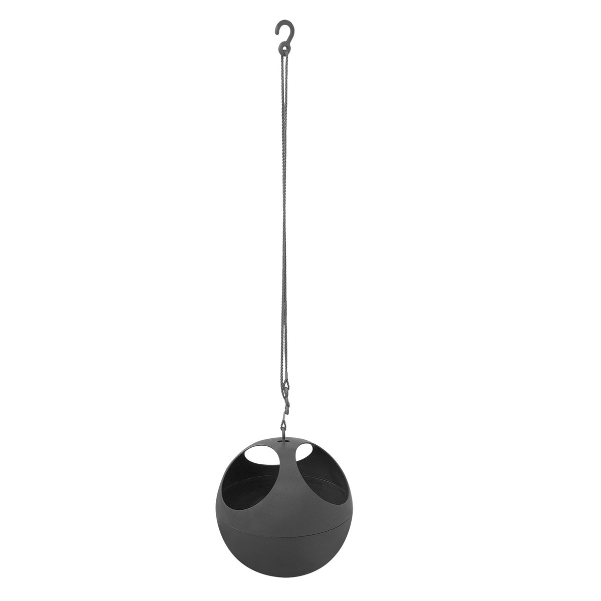 Hanging Pot - Elho B.For Soft Air - Charcoal