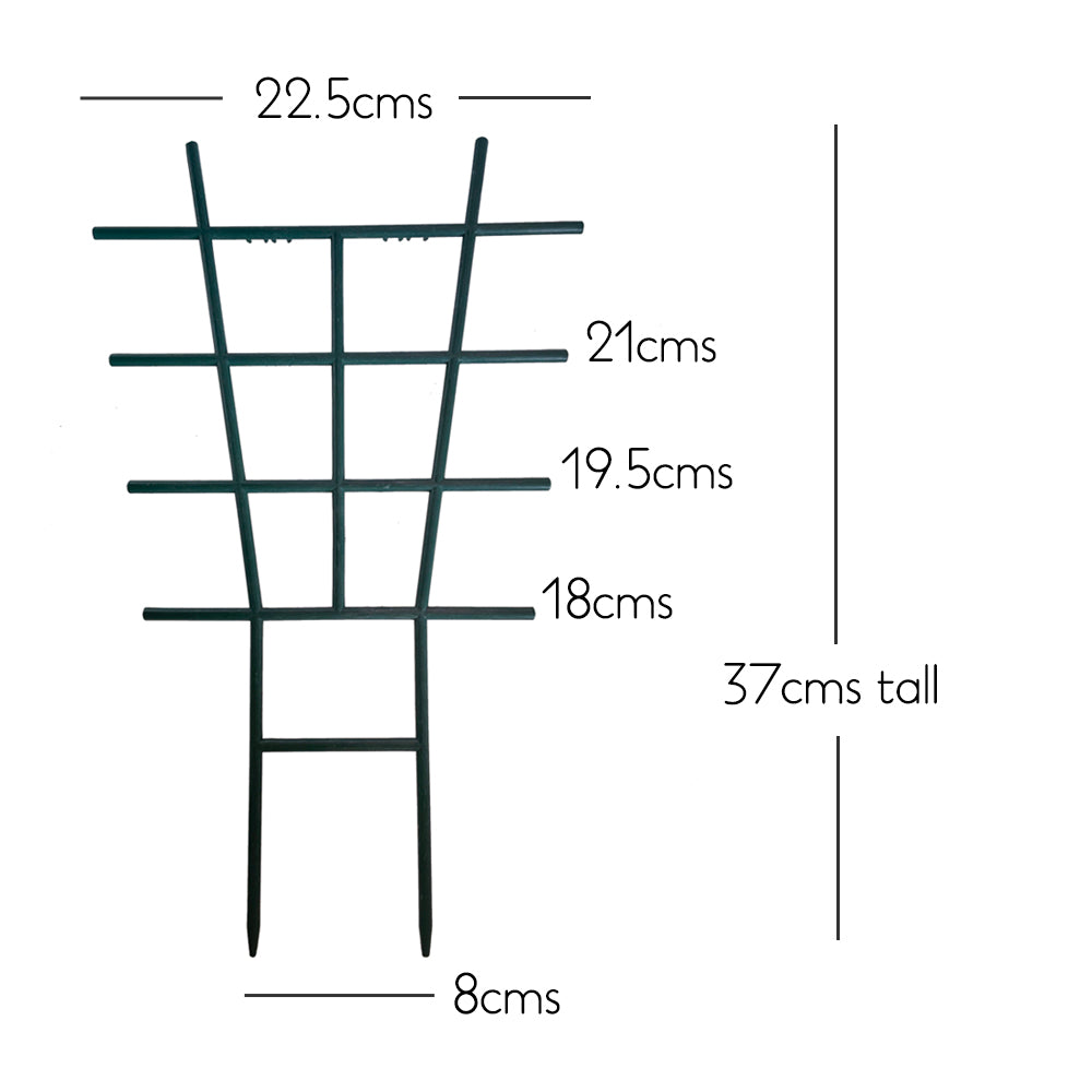 Elho Mini Indoor Plant Trellis - Dark Green