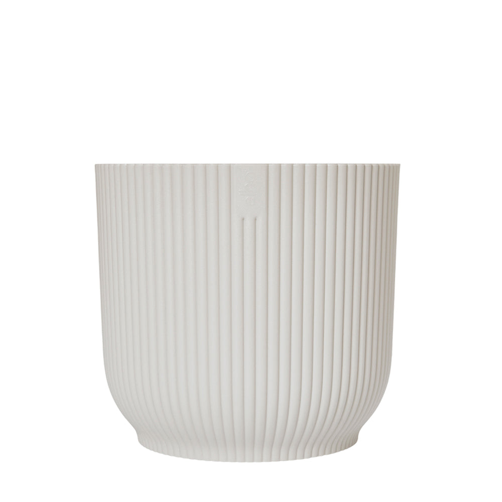 Cover Pot - Elho Vibes - 16cm Eggshell White