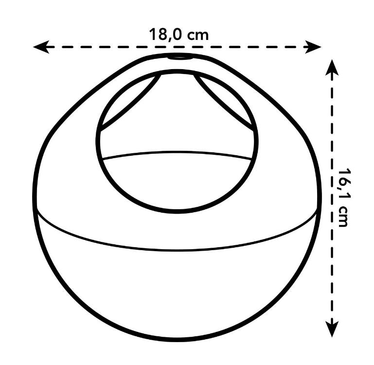 Hanging Pot - Elho B.For Soft Air - Charcoal