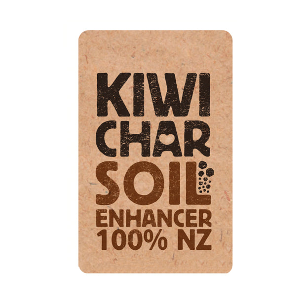 Kiwichar - Biochar Charcoal Soil Enhancer