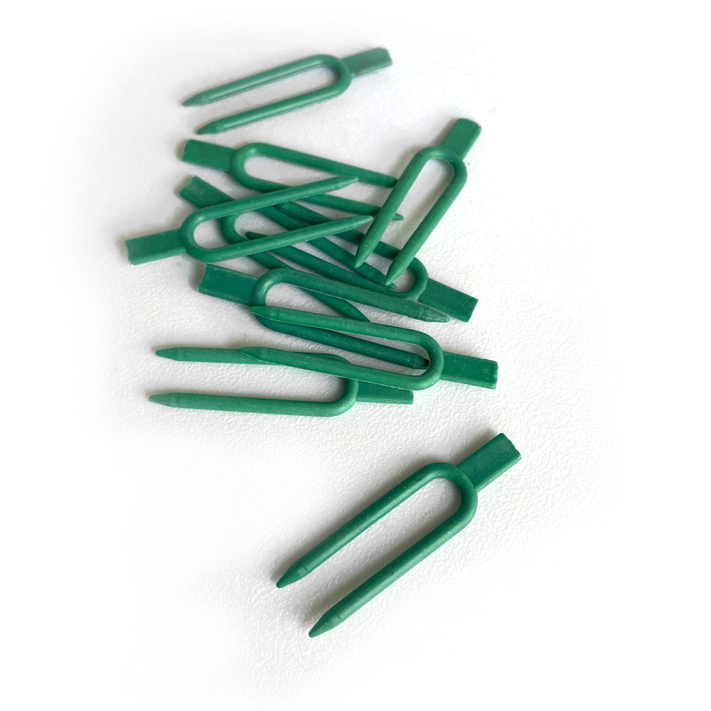 Crew Stem Soil and Moss Pole Pins - GREEN - from 15 cents each